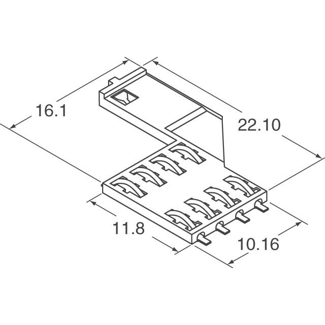 CCM04-4248LFT R102 C&K  PC Card Sockets